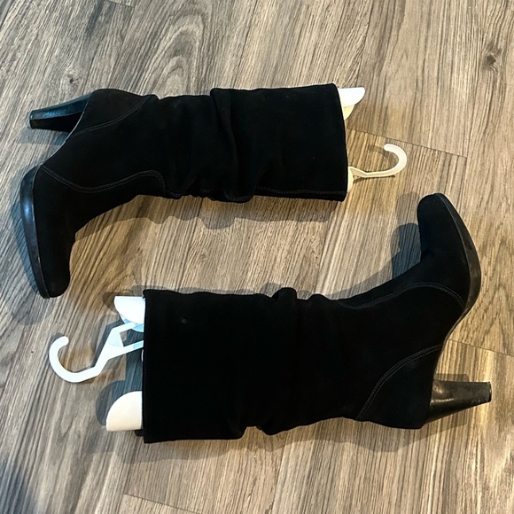 La Canadienne Mercedes Suede Black Boots 8.5 M - Picture 4 of 6